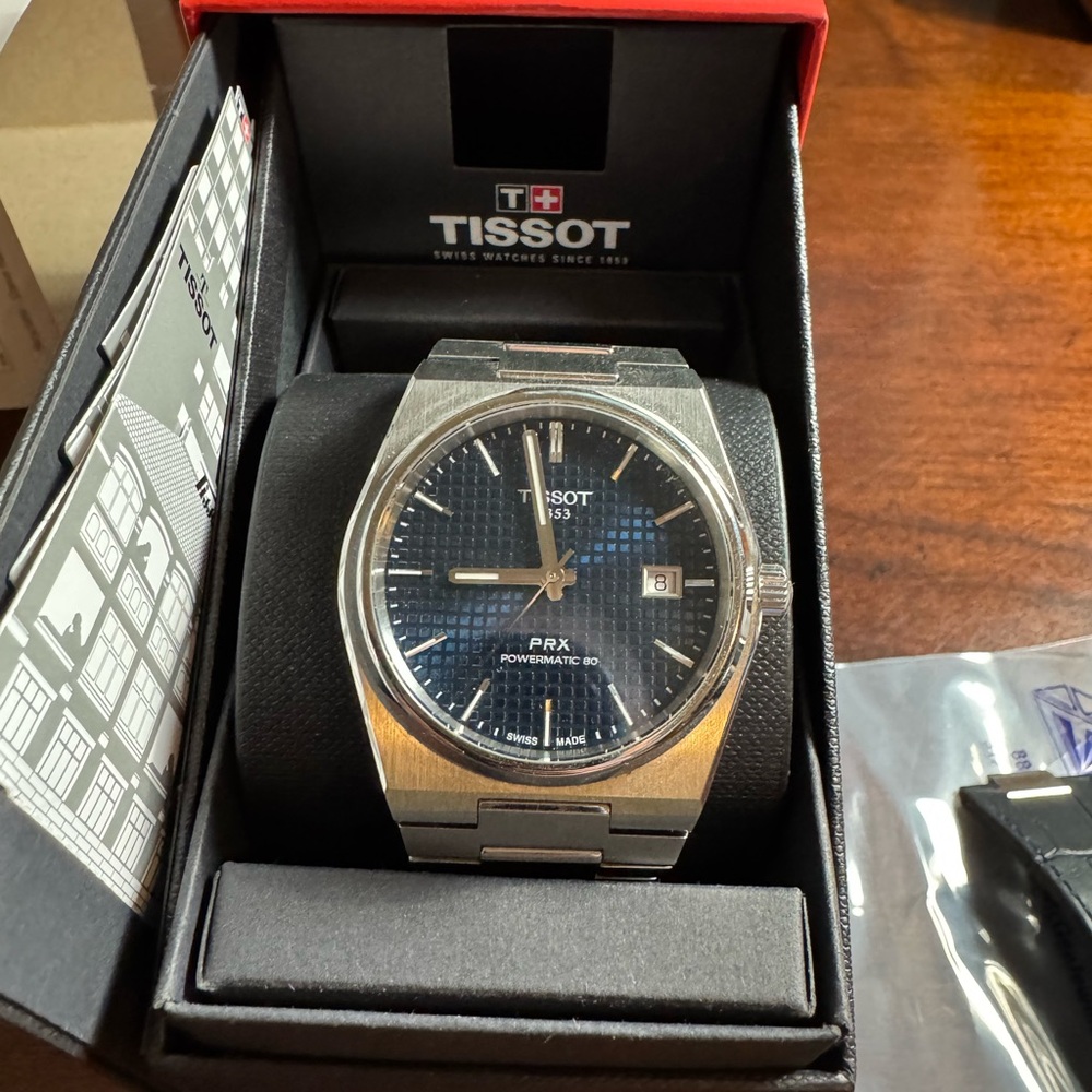 Tissot PRX Powermatic 80 and Extra Strap